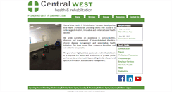 Desktop Screenshot of centralwestrehab.com.au